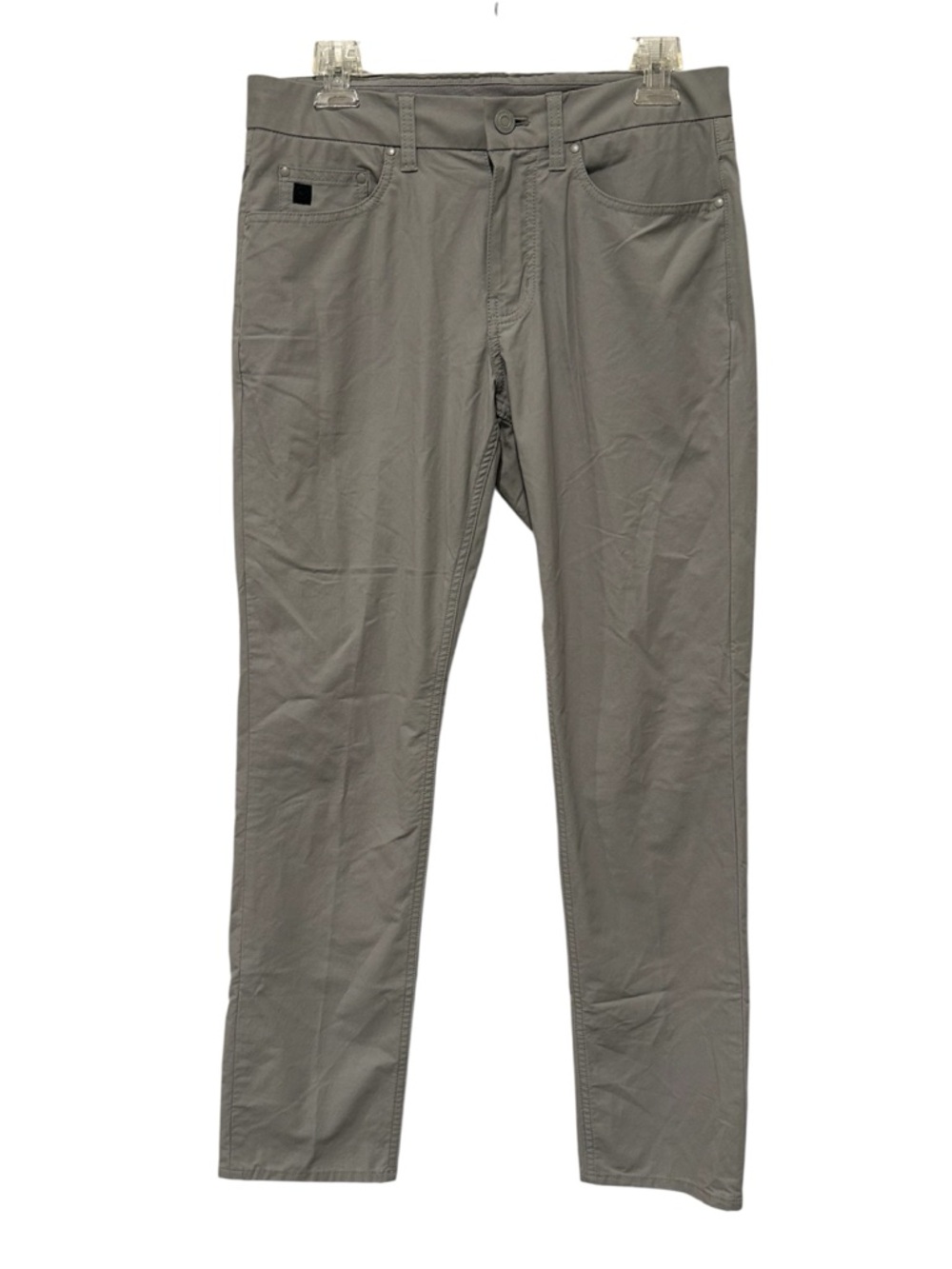 Vineyard Vines On The Go 5-Pocket Pants Mens 30x30 Gray Performance Hiking Tech